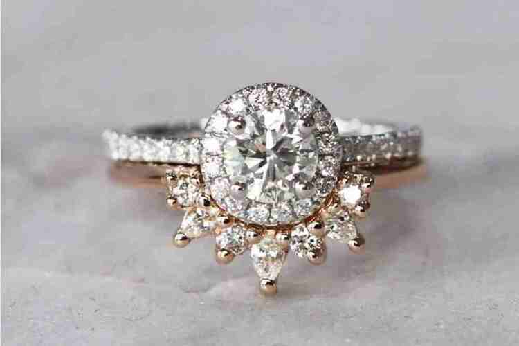 engagement and wedding ring sets​