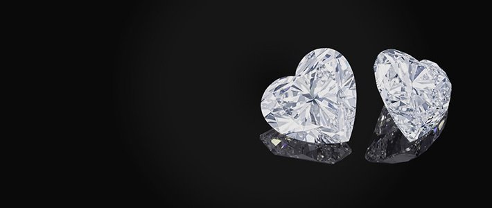 Heart shaped diamond