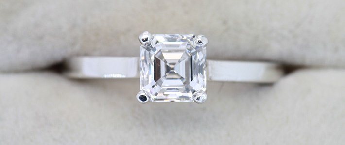 Asscher cut diamond