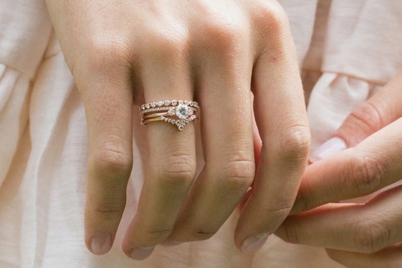 bridal set wedding rings