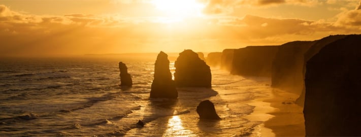 Twelve Apostles Australia at sunset - top honeymoon destination .jpg