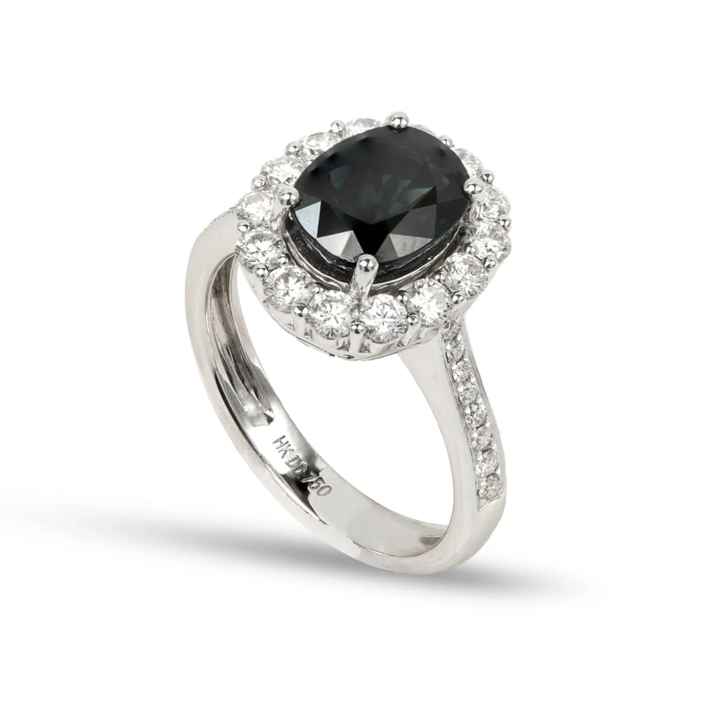 What does a black engagement ring mean