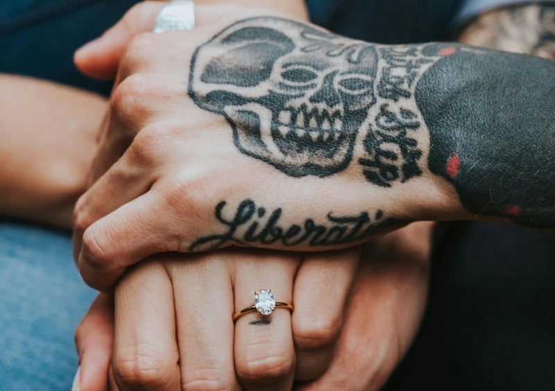 damaged engagement ring