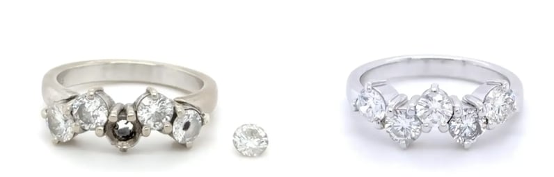 engagement ring damage